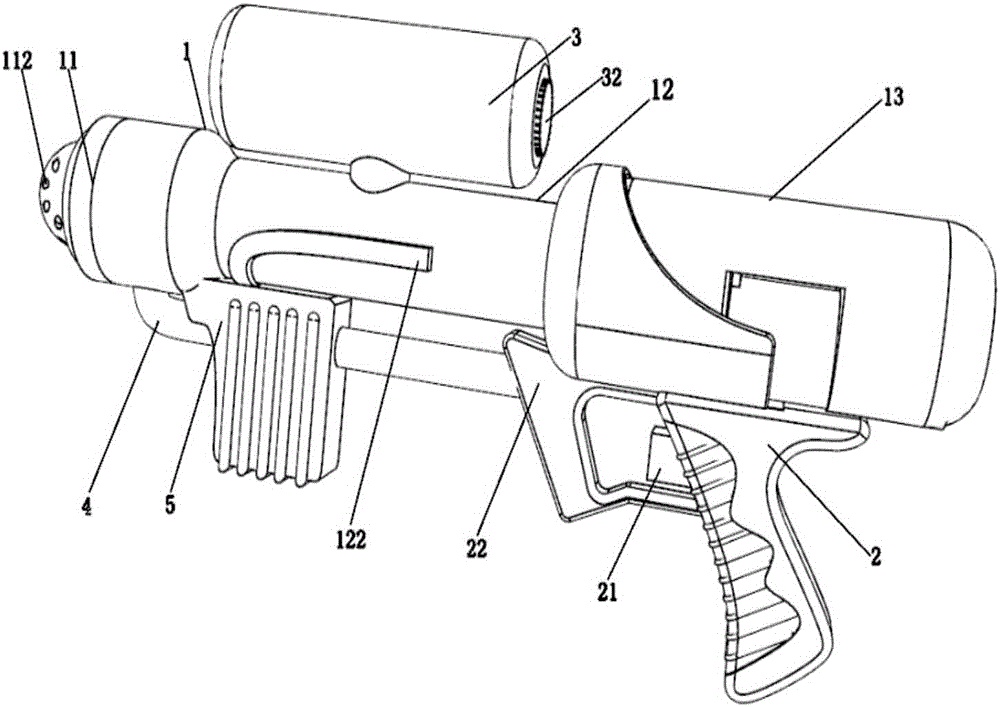 一种新型趣味水枪